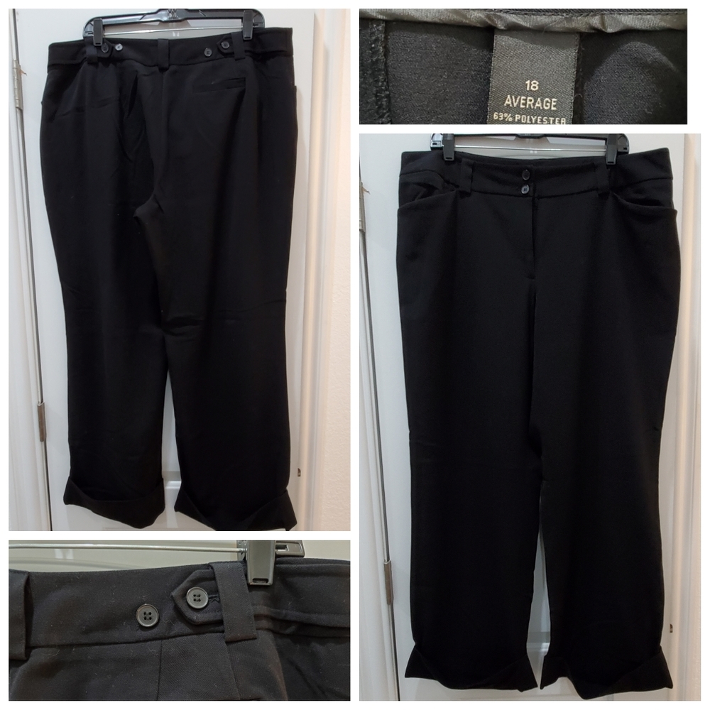 Lane Bryant Wide Leg Dress Slacks- Size 18